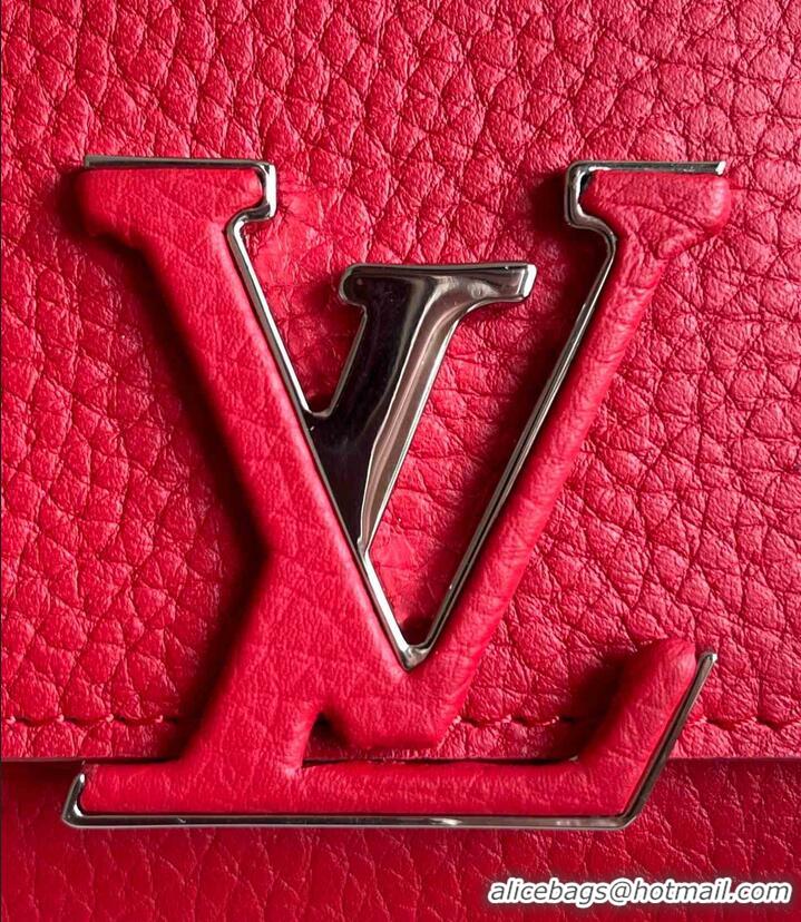 Well Crafted Louis Vuitton Capucines Wallet In Grained Leather M61471 2026