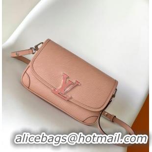 Best Price Louis Vuitton Buci Water Ripple Top-grain Cowhide Handbag M59459 Pink 2026