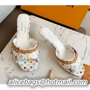 Luxurious Louis Vuitton LV x TM 6AM Mule White 6070706