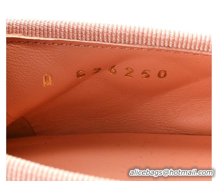 ​New Cheap Chanel Suede Calfskin Quilted Cap Toe CC Ballerina Flats CH2336 Pink 2026