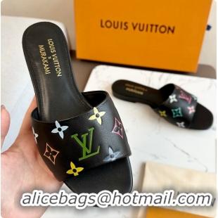 Low Price Louis Vuitton LV x TM 6AM Slipper Black 6070801