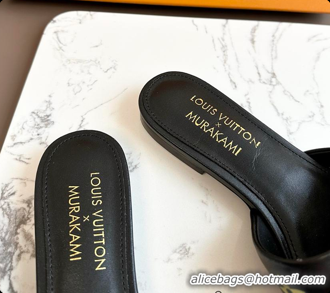 Low Price Louis Vuitton LV x TM 6AM Slipper Black 6070801
