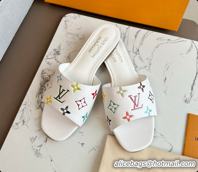 Discount Louis Vuitton LV x TM 6AM Slipper White 6070801