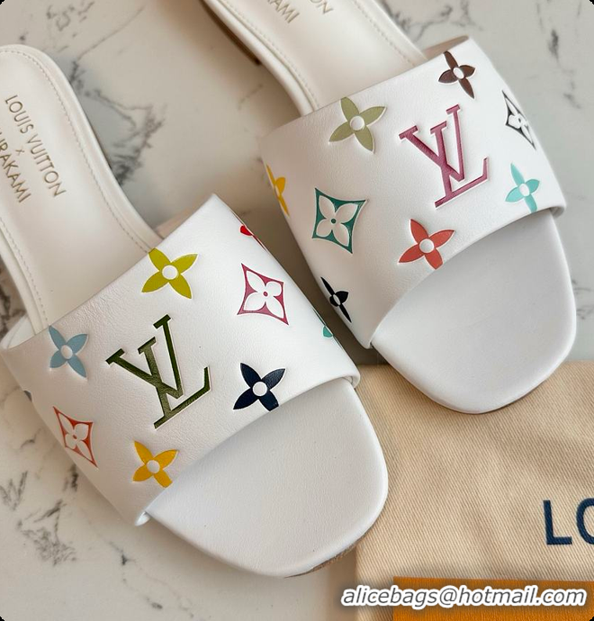 Discount Louis Vuitton LV x TM 6AM Slipper White 6070801