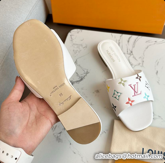 Discount Louis Vuitton LV x TM 6AM Slipper White 6070801