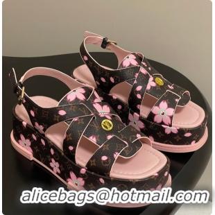 Popular Style Louis Vuitton LV x TM Maya Platform Sandal Flower 6070802