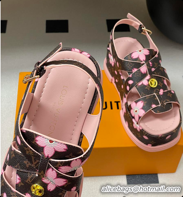 Popular Style Louis Vuitton LV x TM Maya Platform Sandal Flower 6070802