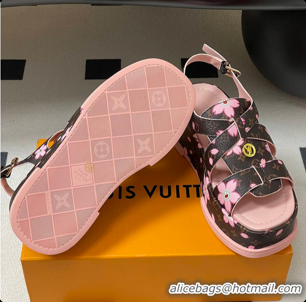 Popular Style Louis Vuitton LV x TM Maya Platform Sandal Flower 6070802