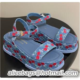 Most Popular Louis Vuitton LV x TM Maya Platform Sandal 6070805