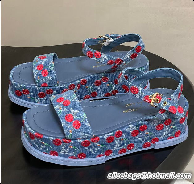 Most Popular Louis Vuitton LV x TM Maya Platform Sandal 6070805