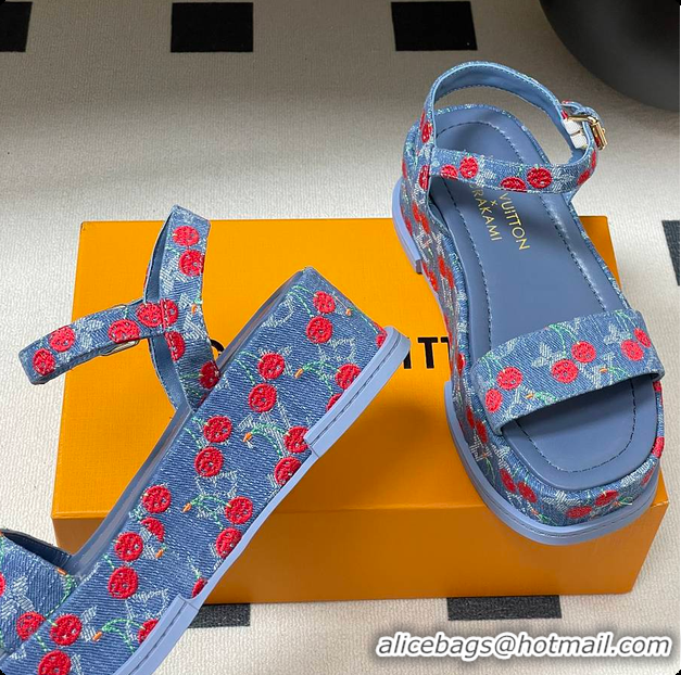Most Popular Louis Vuitton LV x TM Maya Platform Sandal 6070805