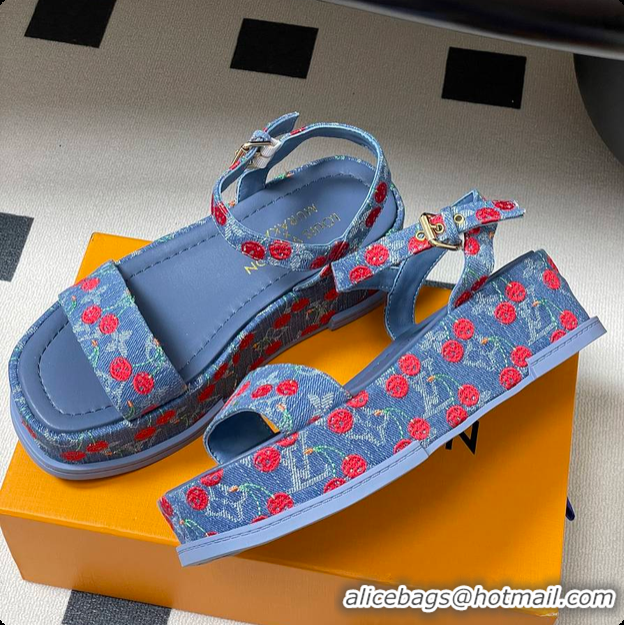 Most Popular Louis Vuitton LV x TM Maya Platform Sandal 6070805