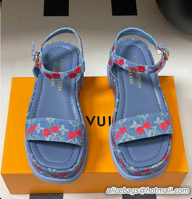 Most Popular Louis Vuitton LV x TM Maya Platform Sandal 6070805