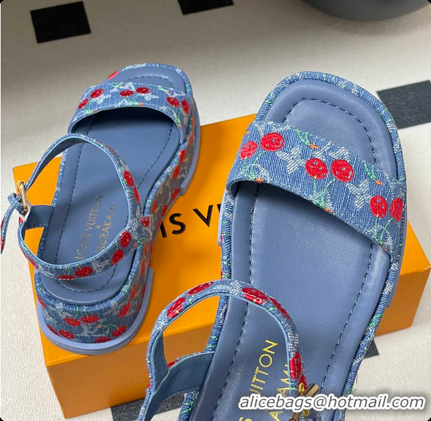 Most Popular Louis Vuitton LV x TM Maya Platform Sandal 6070805
