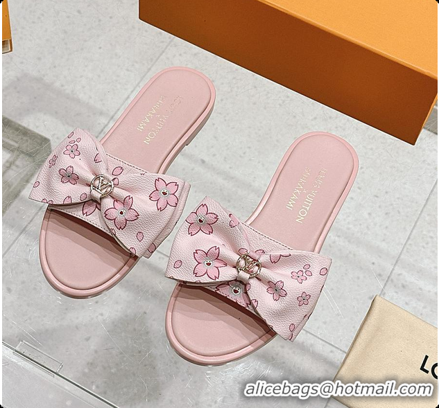 Best Product Louis Vuitton LV x TM Bow Tie Flat Sandals 6070806