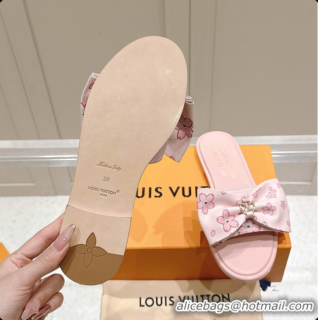 Best Product Louis Vuitton LV x TM Bow Tie Flat Sandals 6070806