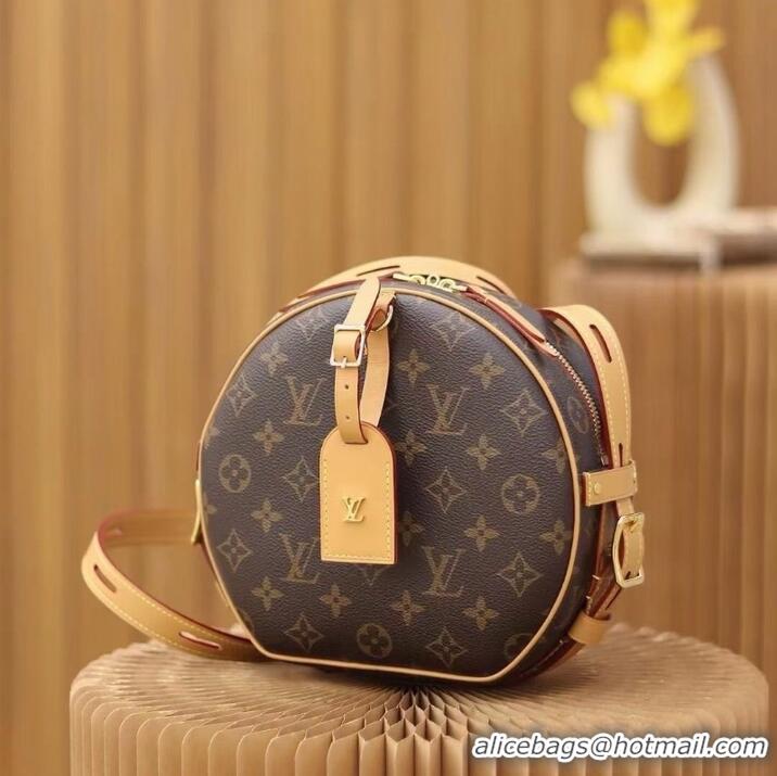 Big Discount Louis Vuitton Monogram Canvas Boite Chapeau Souple Round Bag M52294