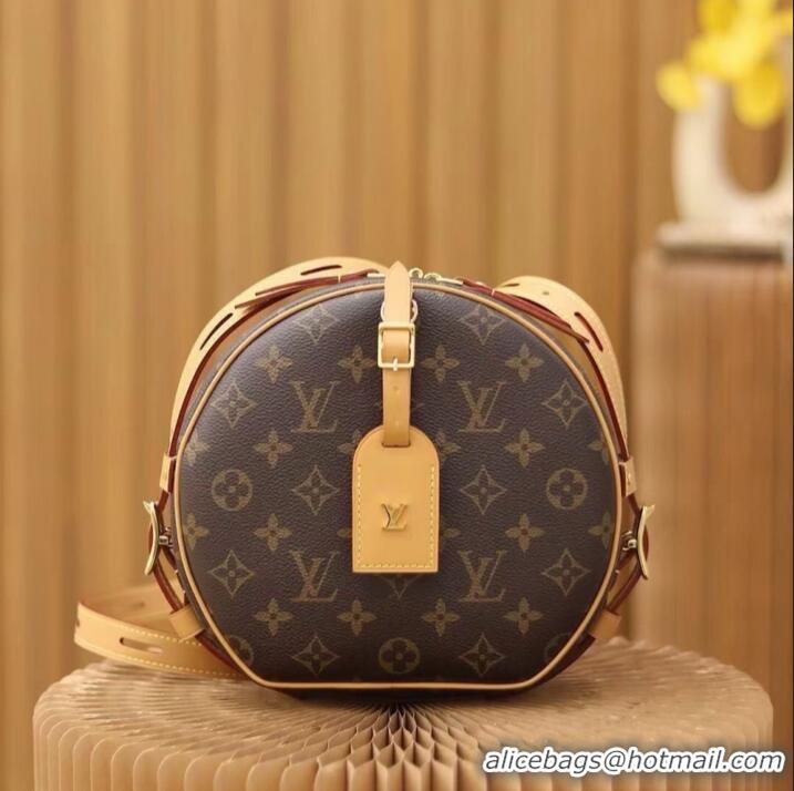 Big Discount Louis Vuitton Monogram Canvas Boite Chapeau Souple Round Bag M52294
