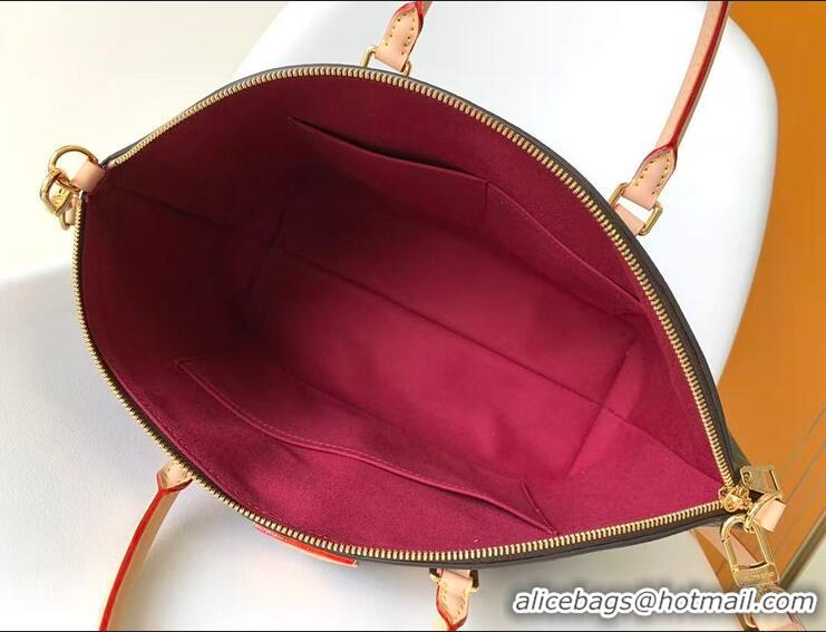 Top Grade Louis Vuitton Monogram Canvas Boetie Metal Zipper Tote Bag M45987
