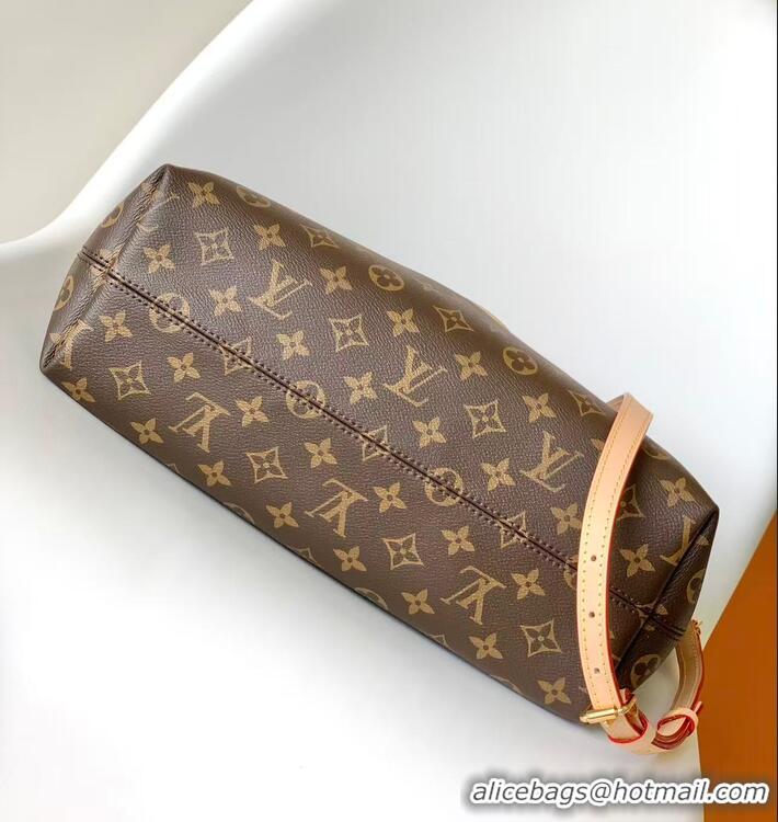 Top Grade Louis Vuitton Monogram Canvas Boetie Metal Zipper Tote Bag M45987