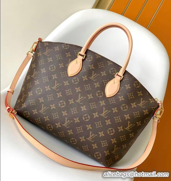 Top Grade Louis Vuitton Monogram Canvas Boetie Metal Zipper Tote Bag M45987