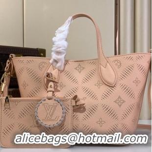 Promotional Louis Vuitton Mahina Leather Blossom Perforated Cowhide Small Handbag M13839