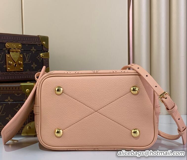 Promotional Louis Vuitton Mahina Leather Blossom Perforated Cowhide Small Handbag M13839