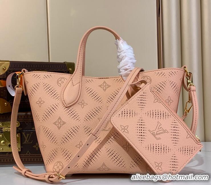 Promotional Louis Vuitton Mahina Leather Blossom Perforated Cowhide Small Handbag M13839