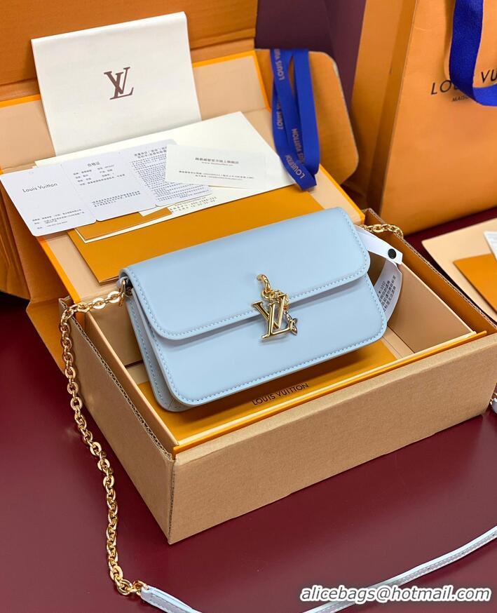 Low Cost Louis Vuitton Epi Leather Bloom Wallet On Chain Bag M14564 Light Blue