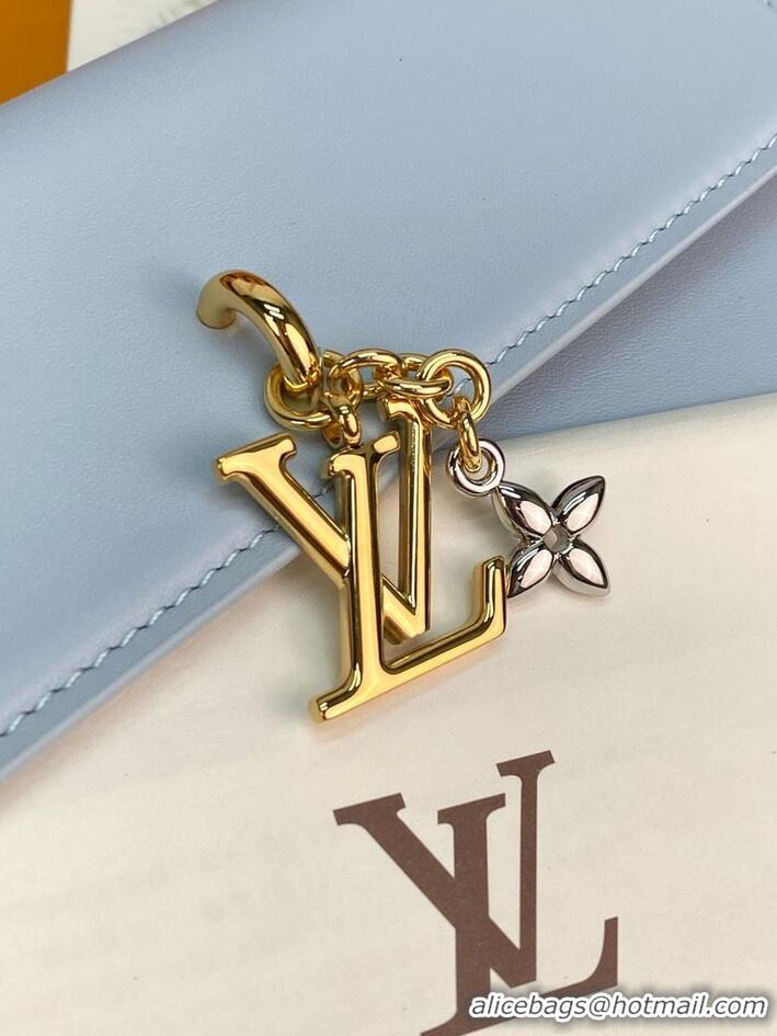 Low Cost Louis Vuitton Epi Leather Bloom Wallet On Chain Bag M14564 Light Blue