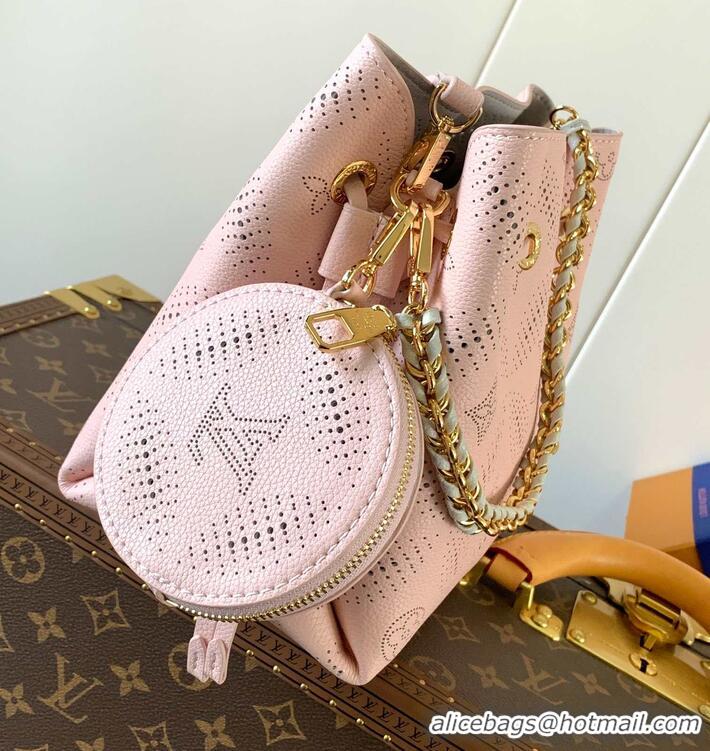 Top Quality Louis Vuitton Bella Monogram Mahina Leather Bloom Bevel Span Bag M13840