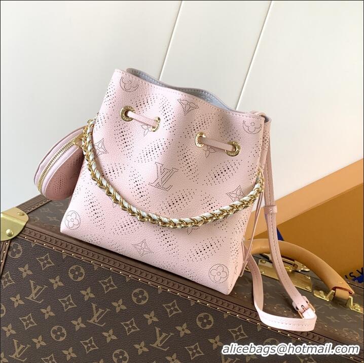 Top Quality Louis Vuitton Bella Monogram Mahina Leather Bloom Bevel Span Bag M13840