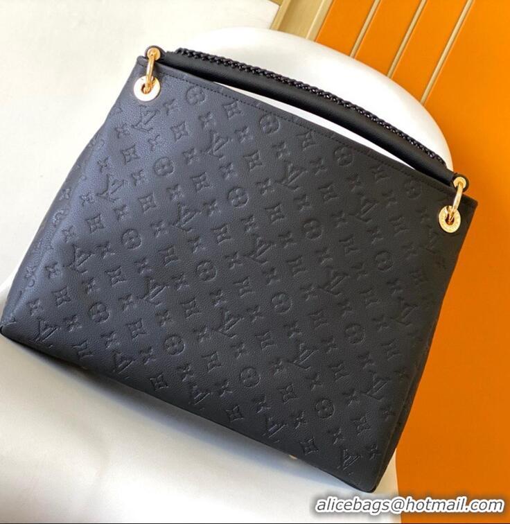 Well Crafted Louis Vuitton Original Monogram Empreinte Leather Artsy MM M43237 Black