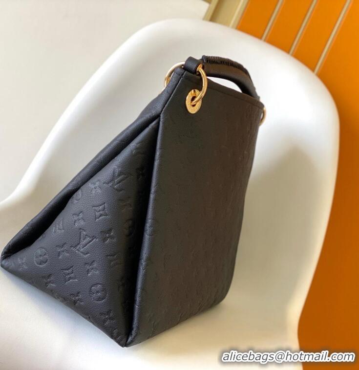 Well Crafted Louis Vuitton Original Monogram Empreinte Leather Artsy MM M43237 Black