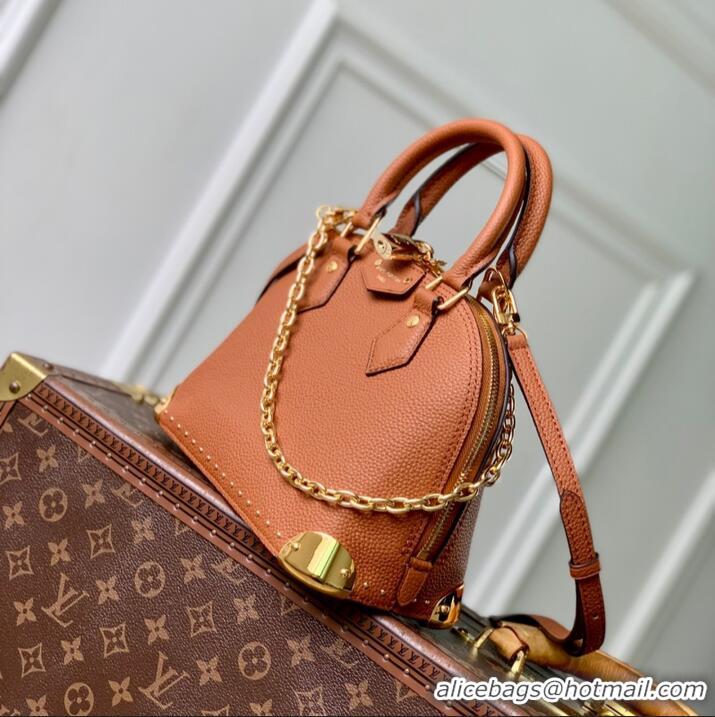 Reasonable Price Louis Vuitton Original Leather Alma Trunk BB Handbag M29091