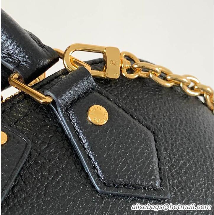 Discount Louis Vuitton Original Leather Alma Trunk BB Handbag M29091 Black