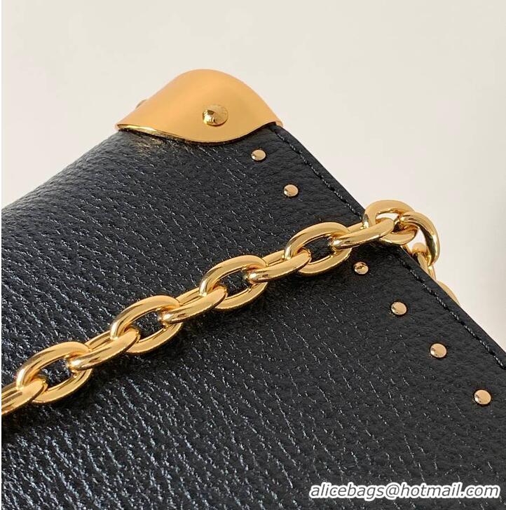 Discount Louis Vuitton Original Leather Alma Trunk BB Handbag M29091 Black