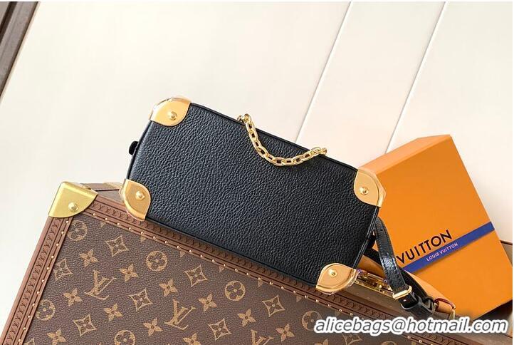 Discount Louis Vuitton Original Leather Alma Trunk BB Handbag M29091 Black
