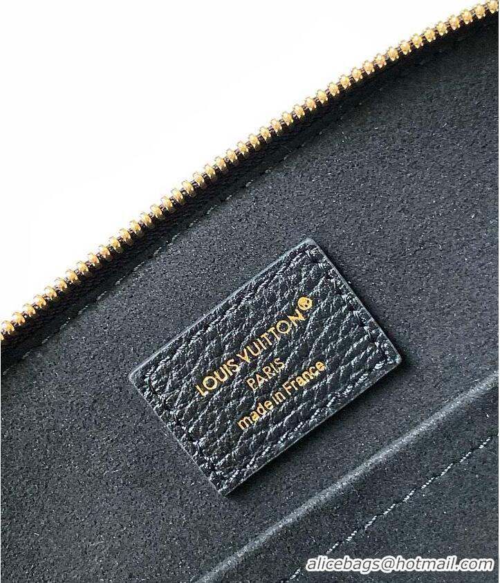 Discount Louis Vuitton Original Leather Alma Trunk BB Handbag M29091 Black