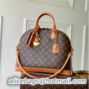Top Quality Louis Vuitton Monogram Canvas Alma MM Soft Celebration Handbag N30049