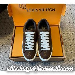 Charming Louis Vuitton LV Ski Time Out Sneaker Marron 6070902