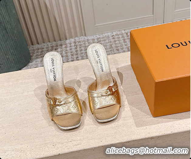 Top Grade Louis Vuitton LV Ski Dept 6 AM Mule Gold 6070903