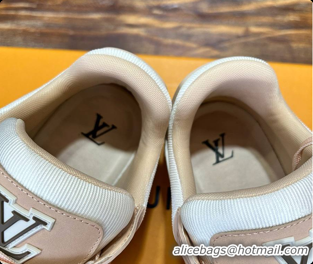 Luxurious Louis Vuitton LV Trainers 1ACWAY Pink