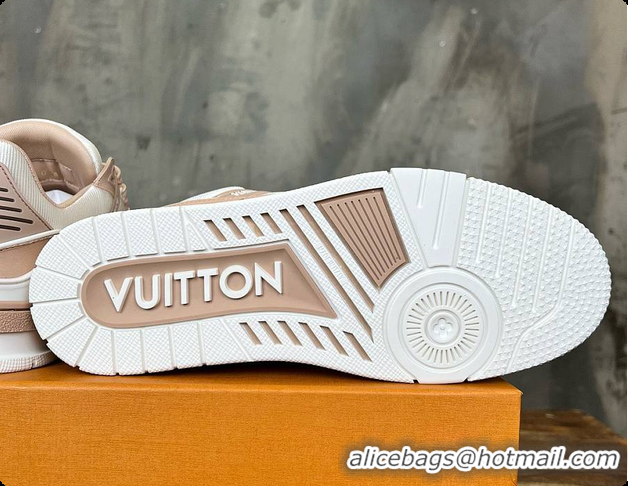 Luxurious Louis Vuitton LV Trainers 1ACWAY Pink