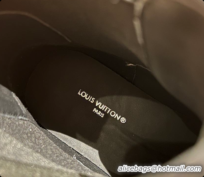 Durable Louis Vuitton LV Logo Boots Denim 6070912
