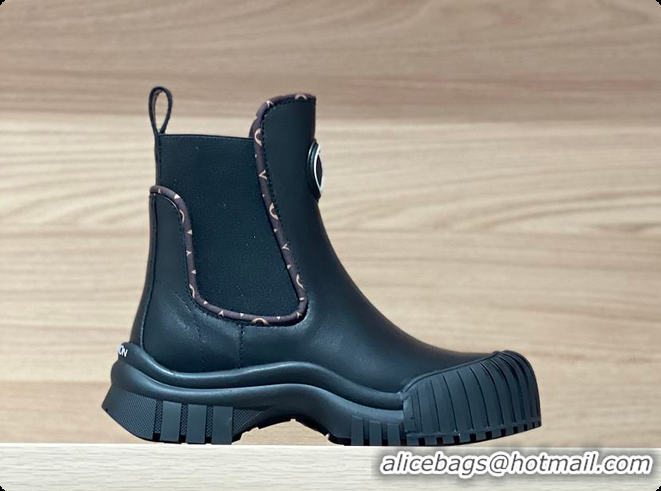 Popular Style Louis Vuitton LV Logo Boots Leather Black 6070912