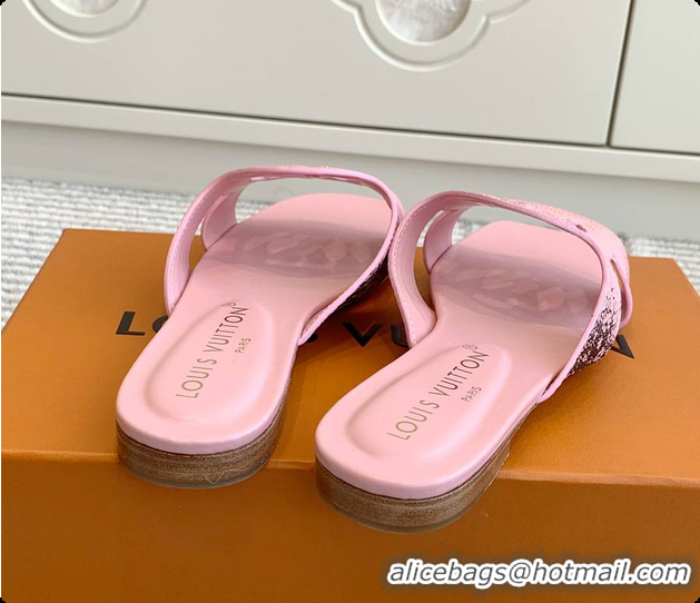 Shop Duplicate Louis Vuitton LV Isola Flat Mule 6070917