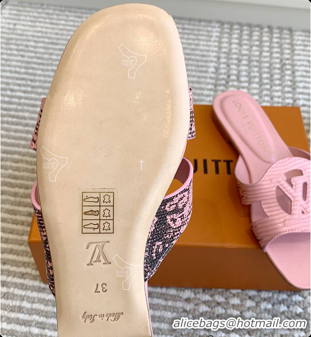 Shop Duplicate Louis Vuitton LV Isola Flat Mule 6070917