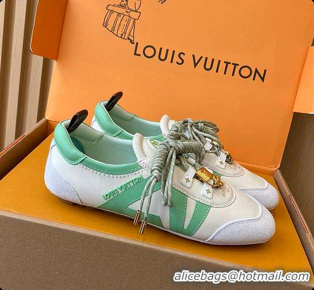 Best Product Louis Vuitton LV Sneakerina Green 60701001