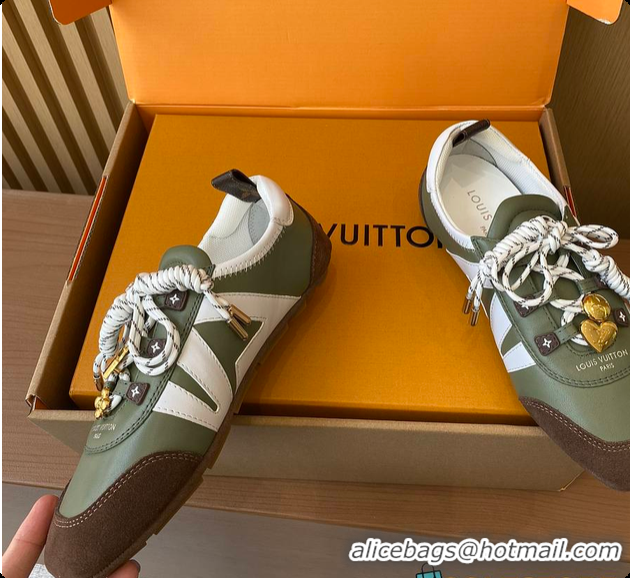 Charming Louis Vuitton LV Sneakerina Pistachio 60701001